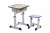 Import Cheap student desk and chair set study desk school furniture from China