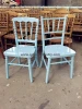 Children Light Blue Wedding Chairs