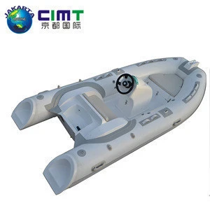 China cheap 4m RIB boat rigid fishing inflatable boat price