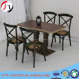 China factory directly sale cheap price vintage industrial metal bar chair