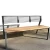 Import China factory promote sitting bench garden wooden custom park benches from China
