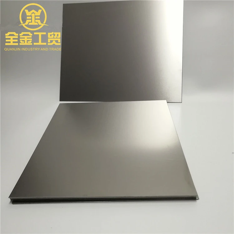 China factory supply 6mm thick titanium plate for electroplating