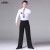 Import China High Quality Black Men standard dance Ballroom practise Trousers Ballroom Dance Pants Stage Waltz tango stage wrokout from China