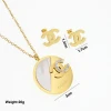 China High Quality Cheap Wholesale Round Shape 316 Stainless Steel Jewelry Set