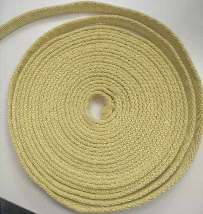 China high quality heat resistant braided kevlar tape