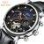 Import China Luxury Mens Tourbillon Automatic Mechanical Watch Men Leather Sport Outdoor Date Watches for Men from China