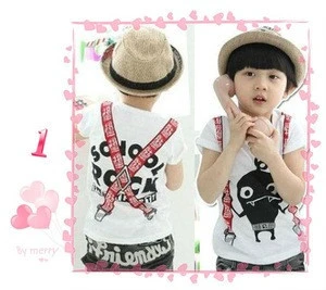 China Manufacturer Children Cartoon T Shirts Kids Boys Shirts