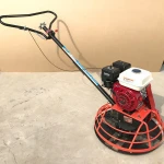 China Manufacturer Hand Push Gasoline Manual Type Floor Polishing Power Trowel For Concrete