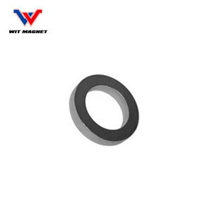 China manufacturer of magnetic materials Big round ring Ferrite magnet