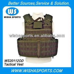 China OEM CP Airsoft Safety Durable Bullet Proof Vest with Military Tactical Plate Carrier