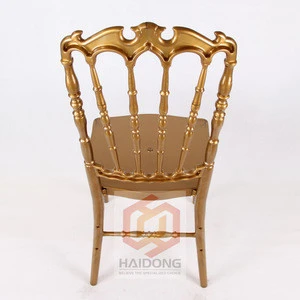 China PC Big Chair/ gold chair/ Gold royal hair with cushion