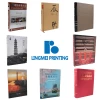China professional custom color in four color softcover book printing and book binding