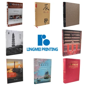 China professional custom color in four color softcover book printing and book binding
