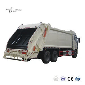 China Rear Loader Compactor Garbage Truck Capacity