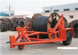 China supplier 3 Ton 5 Ton 8 Ton 10 Ton Cable Drum Trailer