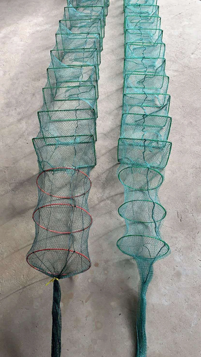 China Supplier Hot Sale Fishing Net fishing trap for catching lobster fish eel shrimp