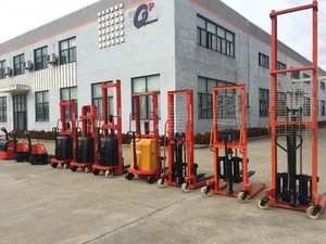 China top supplier GP 2t Hand hydraulic stacker 1600mm lift height for materials handling