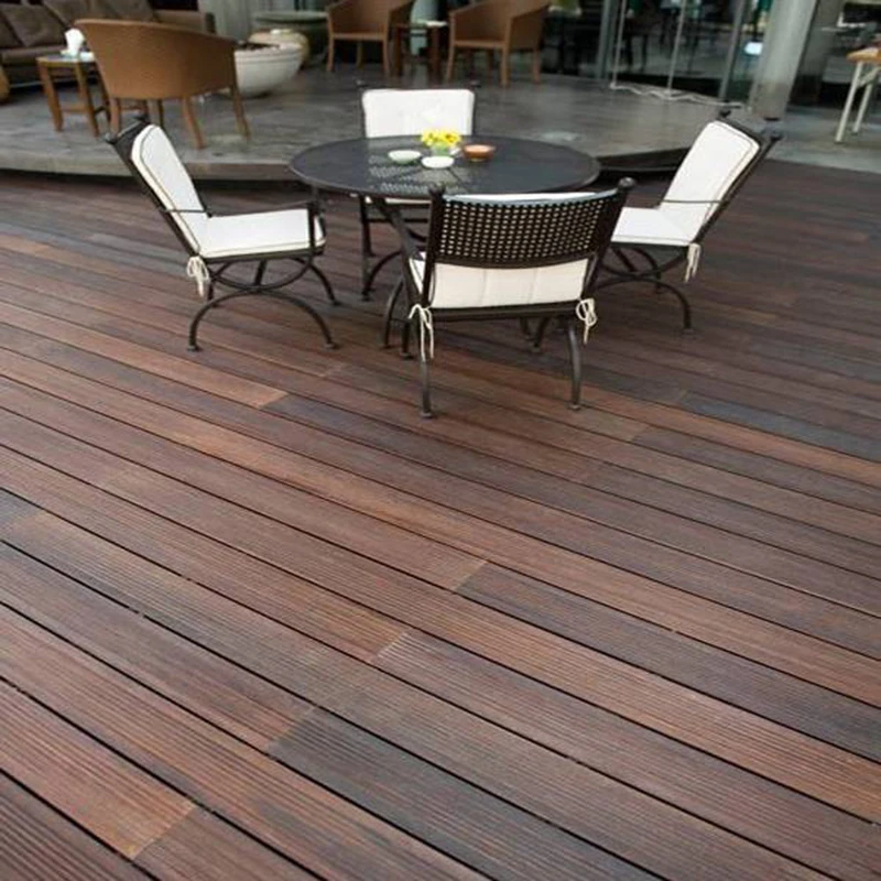 Chinese Anti-abrasion scratch Strand Woven Bamboo Flooring Outdoor Bamboo Decking
