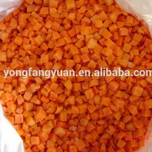 chinese bulk frozen vegetables Organic Frozen Carrot Dice