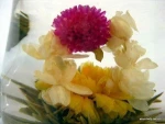 Chinese Classic  Handmade  Blooming Tea Balls   China OEM Flowering Tea  Organic Floral Bloom Tea