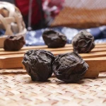 Chinese dried black plum fruit Wu mei