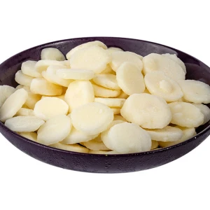 Chinese frozen bagged fresh water  chestnuts slices