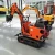 chinese mini excavator for sale towable mini excavator 800kg