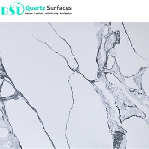 Chinese White Quartz Engineered Stone for Countertop