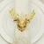 Import Christmas Napkin Rings Metal Deer Napkin Ring Holder Cheap Dinner Napkin Rings Wedding Table Decoration Accessories from China