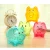 Import Christmas transparent piggy Money Box Coin save Bank Tin Can pig jar wholesales promotional gift for kids student children from China