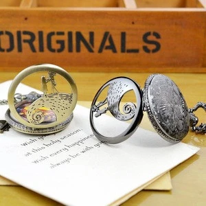 Classic Quartz Pocket Watch Antique Women Special Gifts for Christmas Chains and Fobs Clock Watches
