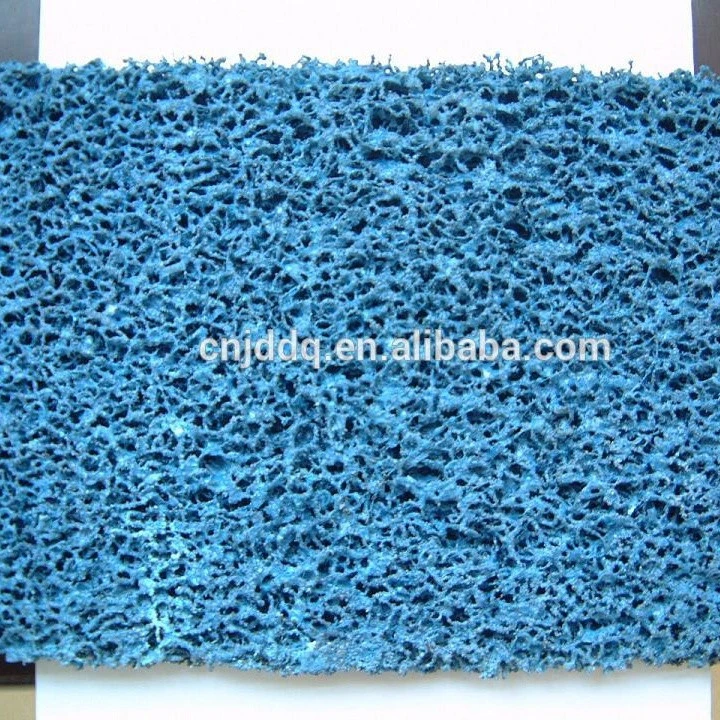 Clean and strip slab, non-woven abrasive sheet - blue color