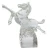 Import Clear  acrylic resin horse statue for table decoration from China