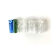 Clear smoking filter tips glass drip tips custom logo glass rolling paper tips for tobacco