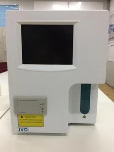 Clinical Analytical Instrument 3 Part Hematology Analyzer Blood Count Test Machine