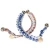 Import cloth rope wood metal colours art bracelet smoking pipe Tobacco Pipe from China
