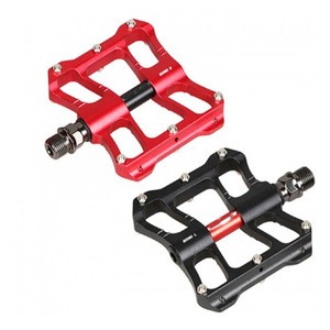 CNC Anti-Slide 6063 Aluminum Bicycle Pedal with bearing and axle