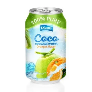 Pure Coconut Water From Thailand 330ml Canned