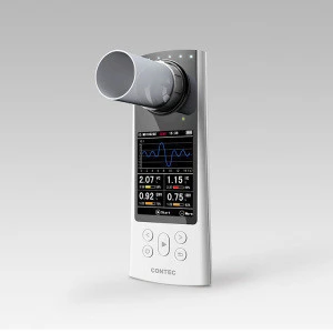 Color Display Spirometer machine  with Software and USB Portable Medical Digital Spirometer