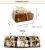 Import Colored Natural Sea Shell Packed Craft Box Decorated by Raffia from China