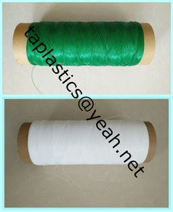 colored UV resistant fiber fabric yarn monofilament pe pp