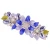 Import Colorful Enamel Crystal Flowers Hair clip Barrette Hairpin Wedding Hair Accessories Jewelry For Women from China