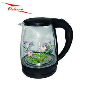Colorful light Tea Pot new home kettle Glass kettle Water Kettle