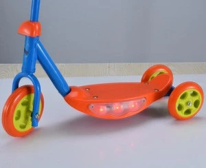 colorful lights music scooter