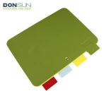 Colorful Non Slip plastic chopping board kitchen chopping blocks