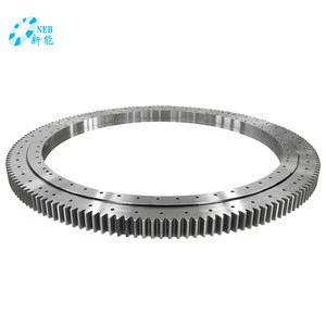 Combination cylindrical roller /ball  slewing bearing with external gear  Stacker and reclaimer unloader slewing bearing ring