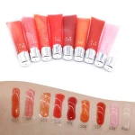 Come and choose your favorite color for your unique tapered pink empty container bottle with glossy lip gloss
