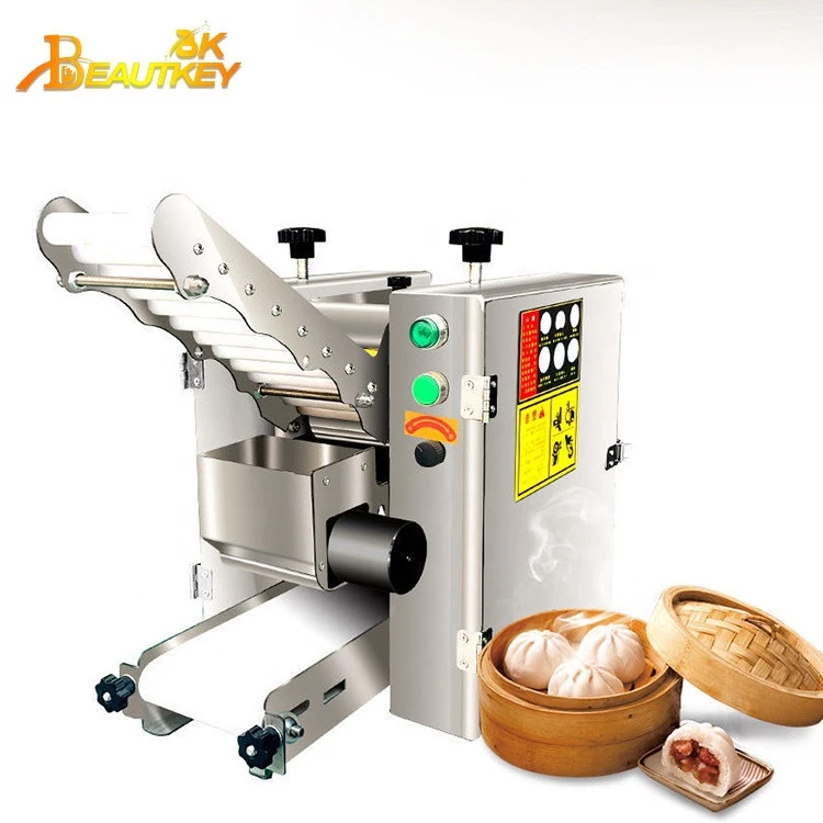 Commercial dumpling/wonton/samosa wrapper  machine steel stainless pizza base and tortilla machine maker in China