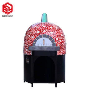 Commercial Electric Gas Stone Baked Fire Pizza Oven