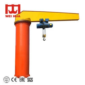 Construction Machinery 500Kg Electric Marine Swing Jib Crane Suppliersw For Export Quality Standard